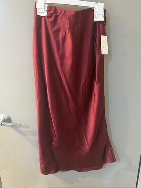 a new day red Maxi Skirt